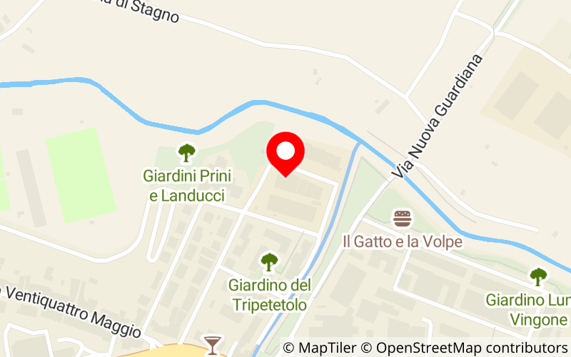 Mappa di Baldini Gomme - Driver Center Pirelli