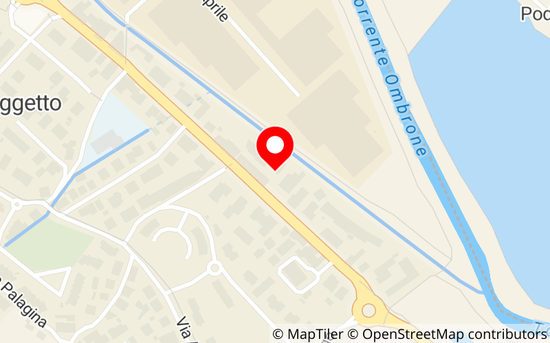 Mappa di Autocarrozzeria Poggetto di Vitulano Matteo