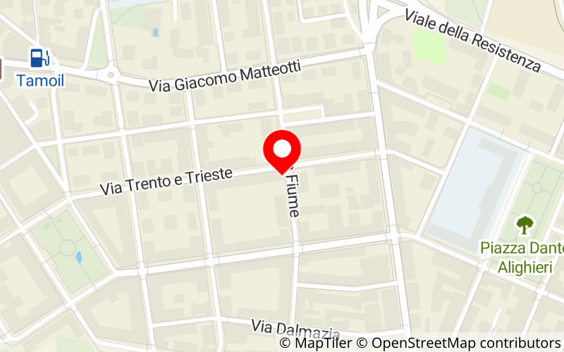 Mappa di Autofficina Nuti