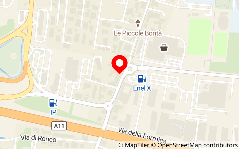 Mappa di Autofficina San Concordio di Inguanti Giuseppe