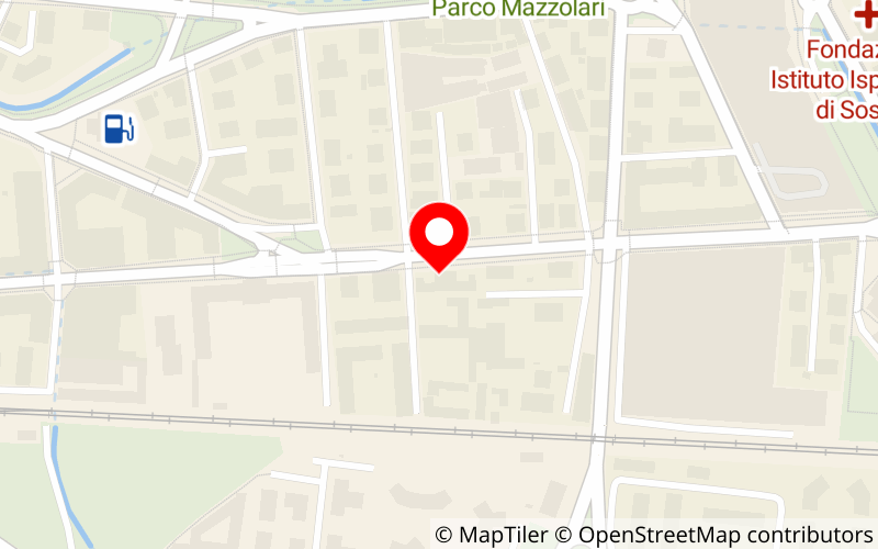 Mappa di Autoriparazioni Sartora