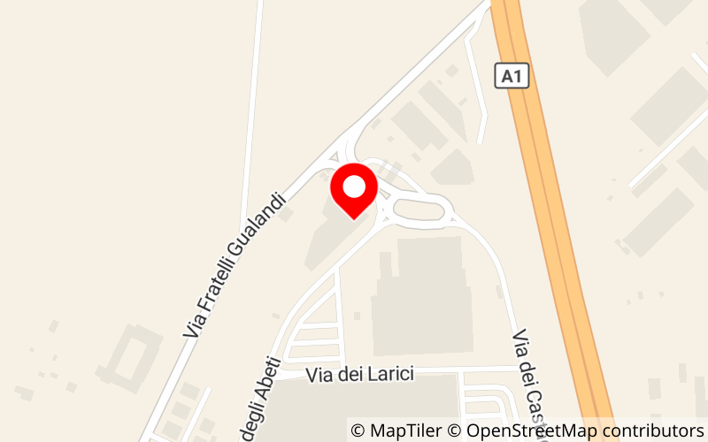 Mappa di Autocarrozzeria Fioravanti Snc