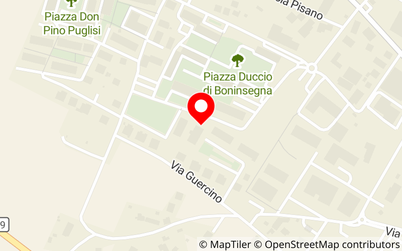 Mappa di Autofficina J.M. di Iljazi e Mamaliga