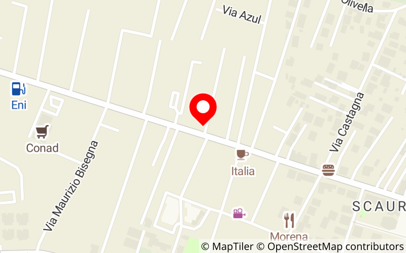 Mappa di Autofficina Minturno Eurocar
