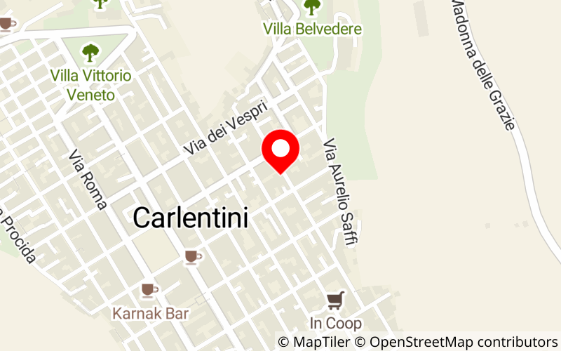 Mappa di Autofficina Di Saitta Claudio