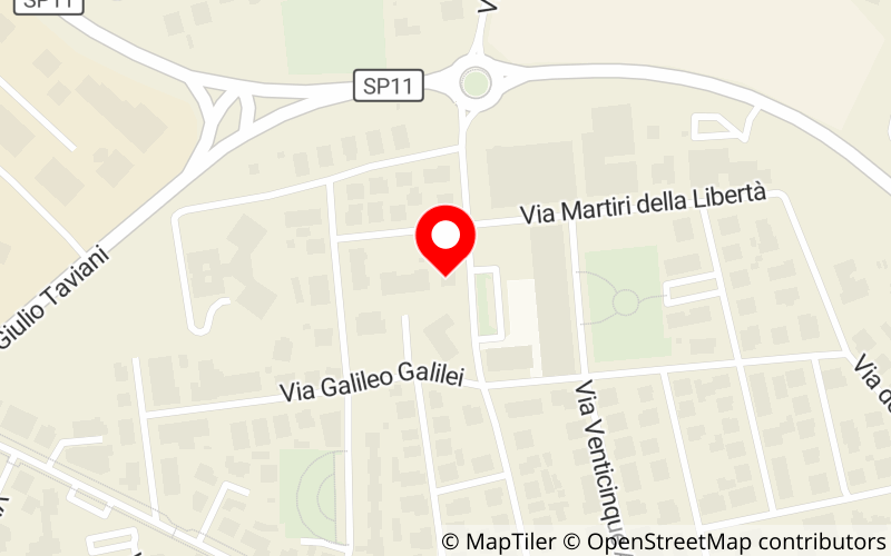 Mappa di Autofficina Toscani