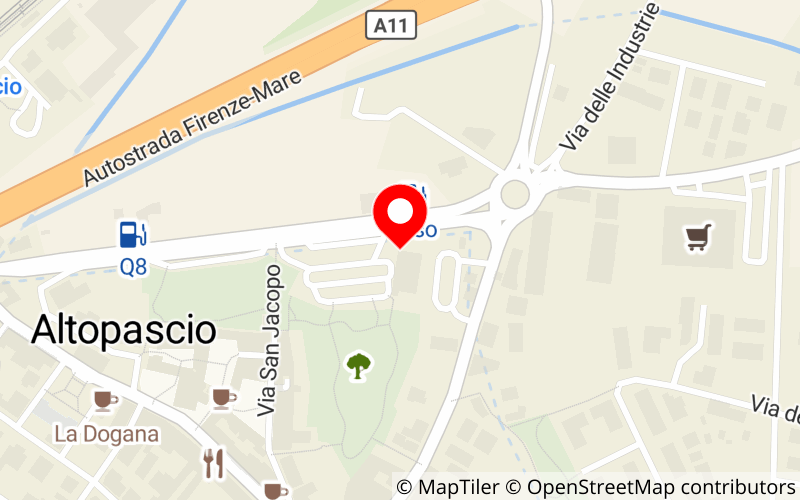 Mappa di Autofficina Ferroni