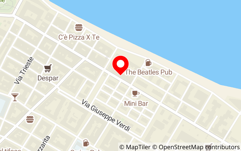 Mappa di Bluecar