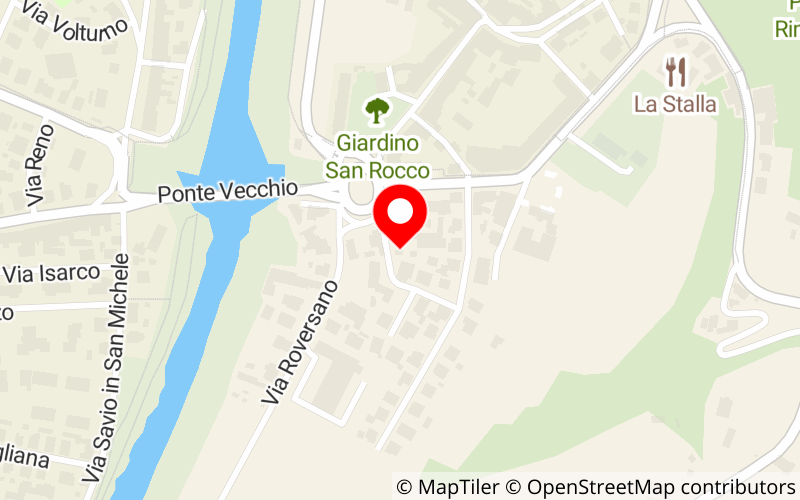 Mappa di Autofficina Savio