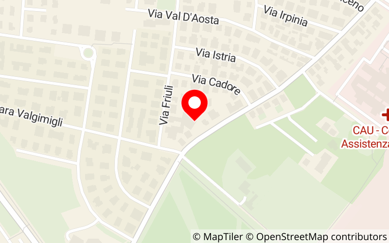 Mappa di Autofficina Casadio Di Alfio E Fabio Casadio