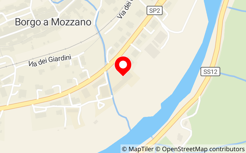Mappa di Autofficina Gabrielli