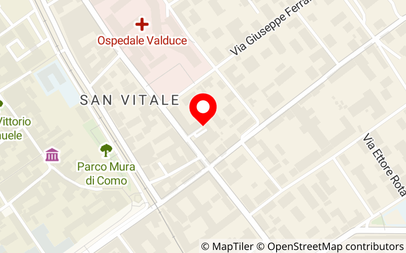 Mappa di Autorimessa Dante Autofficina Di Casartelli Giancarlo