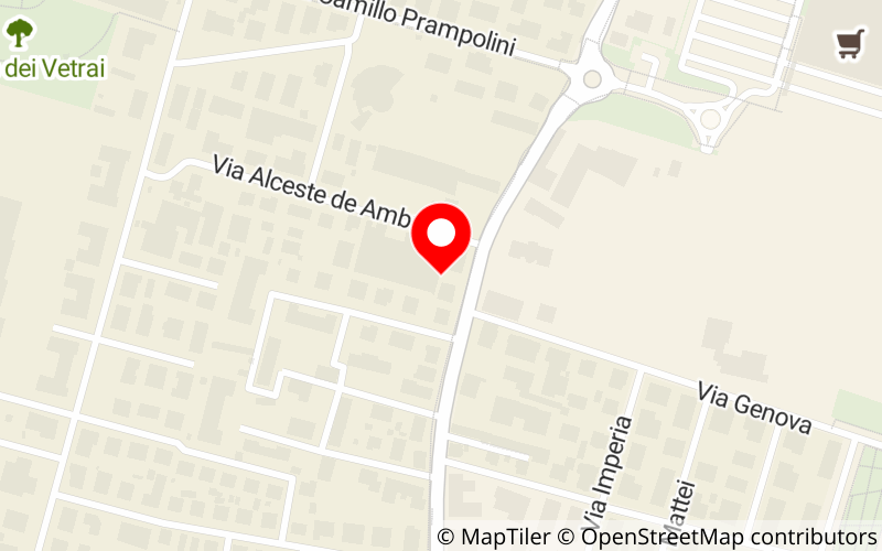 Mappa di Atik Gomme Parma