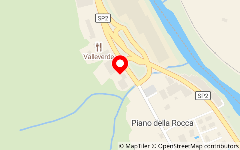 Mappa di Autofficina Lombardi Snc Piano della Rocca