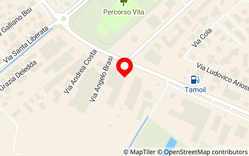Mappa di Autocarrozzeria Vuco
