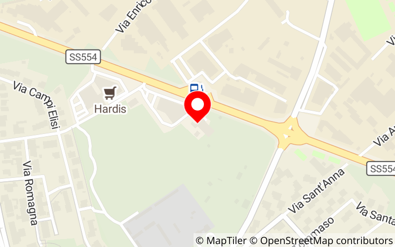 Mappa di Autocarrozzeria Frau Daniele