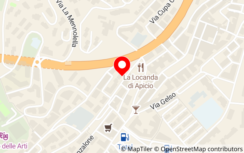 Mappa di Autofficina Albano