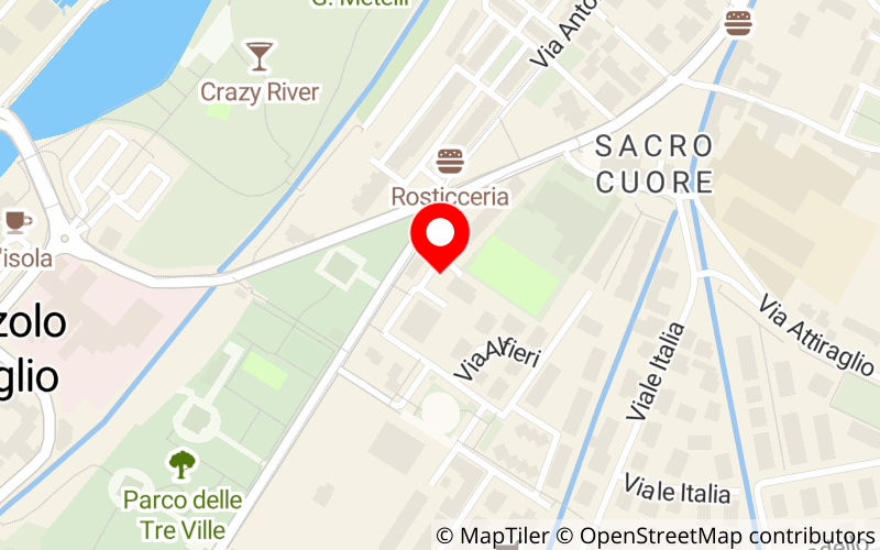 Mappa di Autoriparazioni AutoVise