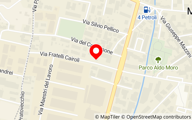 Mappa di Autofficina Gori