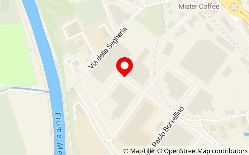 Mappa di Autofficina e Centro Revisioni Gelmini