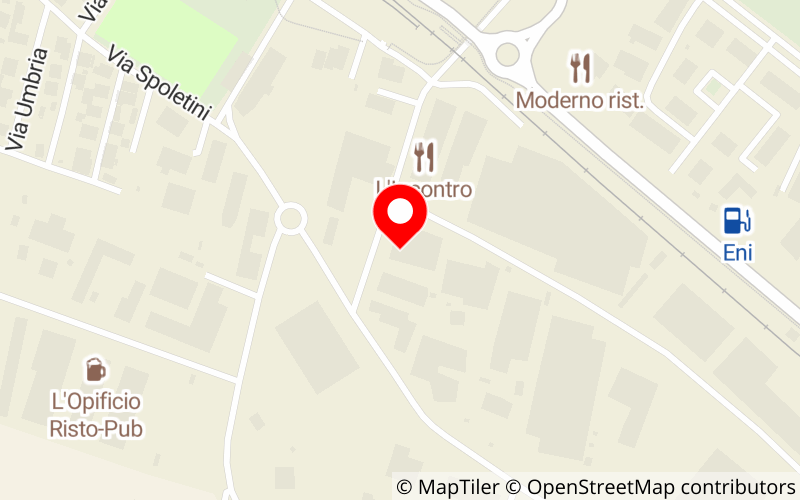 Mappa di Autocarrozzeria M.R. Di Milli Luca & Ricci
