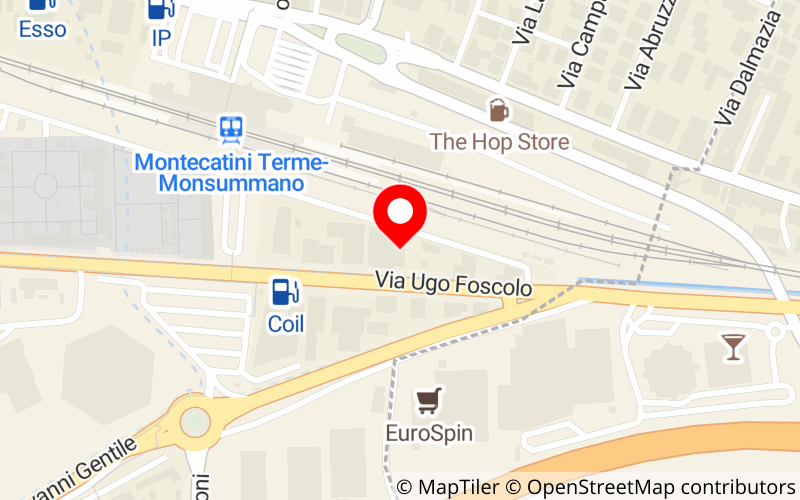 Mappa di Autocarrozzeria Mazzoni Group