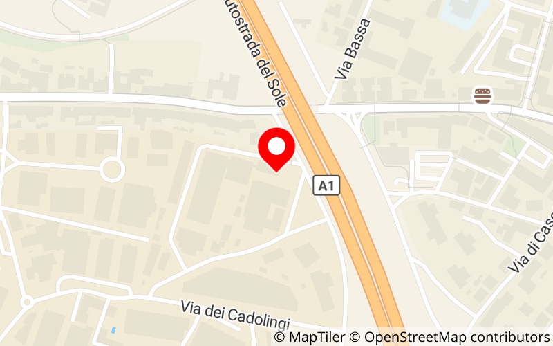 Mappa di Autofficina Verdi Scandicci Sas