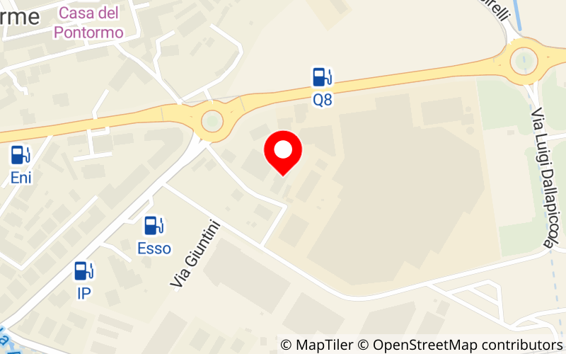 Mappa di AUTOCARROZZERIA ORME EMPOLI