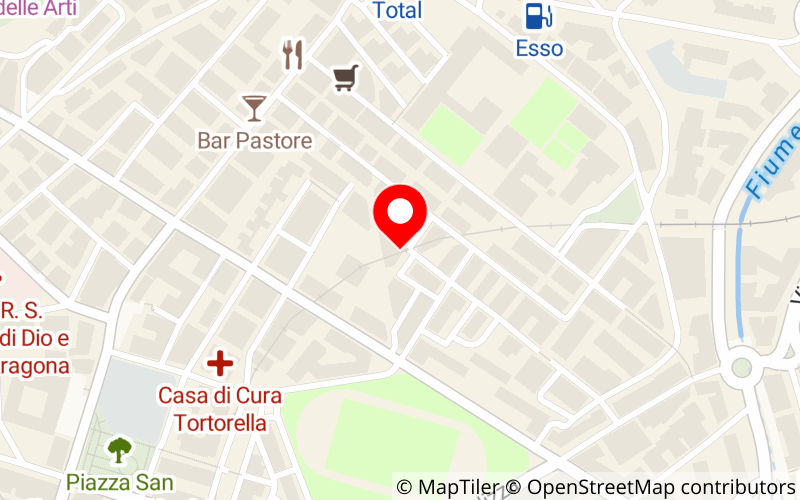 Mappa di Autofficina Salerno Motor Center
