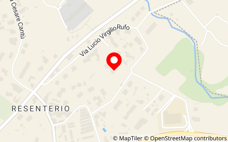 Mappa di Sangiorgio Elettrauto Albavilla