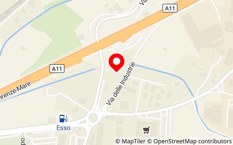 Mappa di Autocarrozzeria Montecarlo Soccorso Stradale