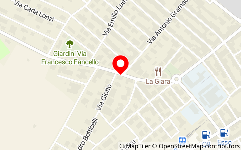 Mappa di Campus Salvatore