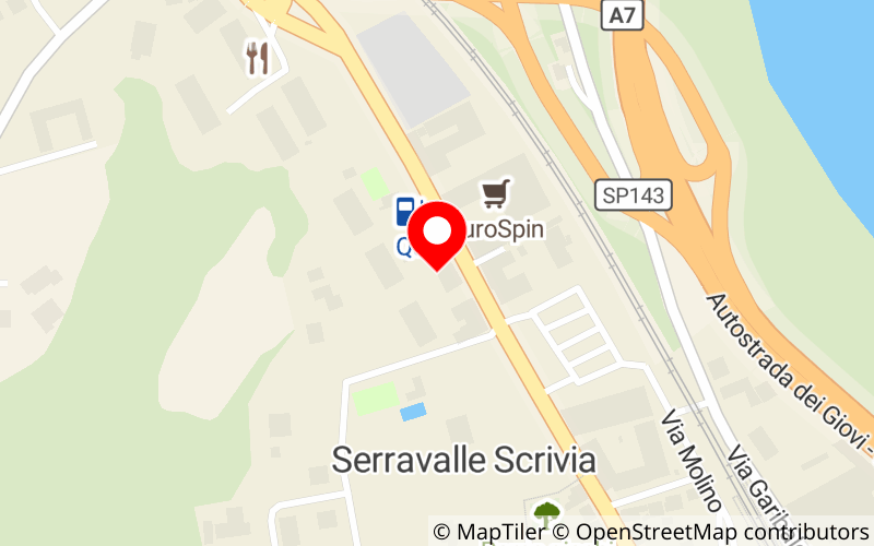 Mappa di Autocrew Serravalle Pneumatici