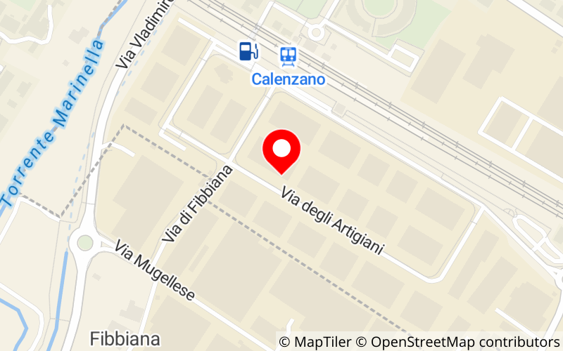 Mappa di Autofficina Auto Quattro