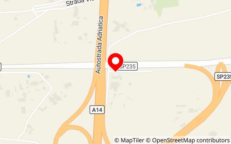 Mappa di Autocarrozzeria Eurofenix di Luigi Bradascio