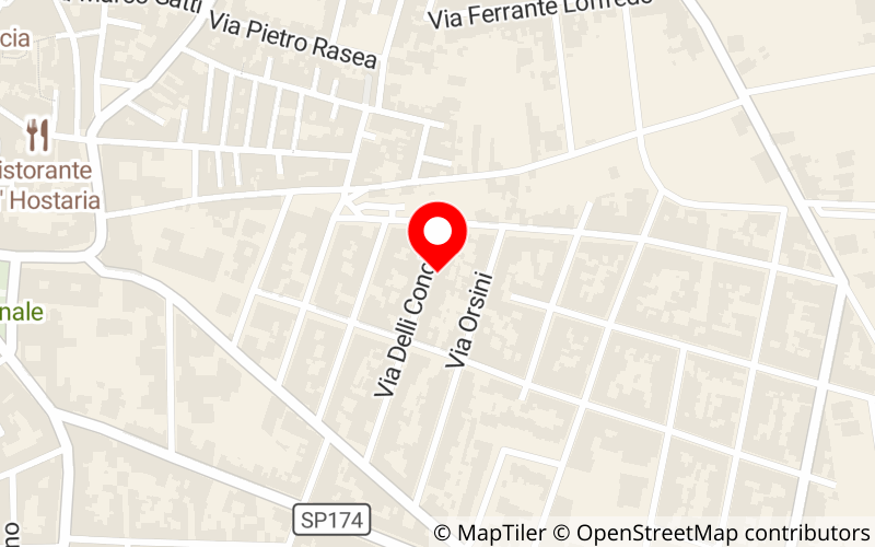 Mappa di Autocarrozzeria Via Delli Conchi