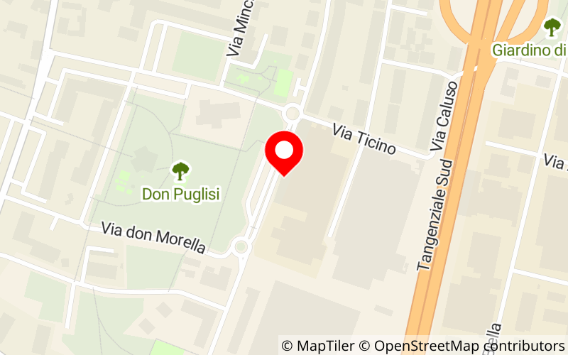 Mappa di Autoriparazioni Service Cars Rivoli