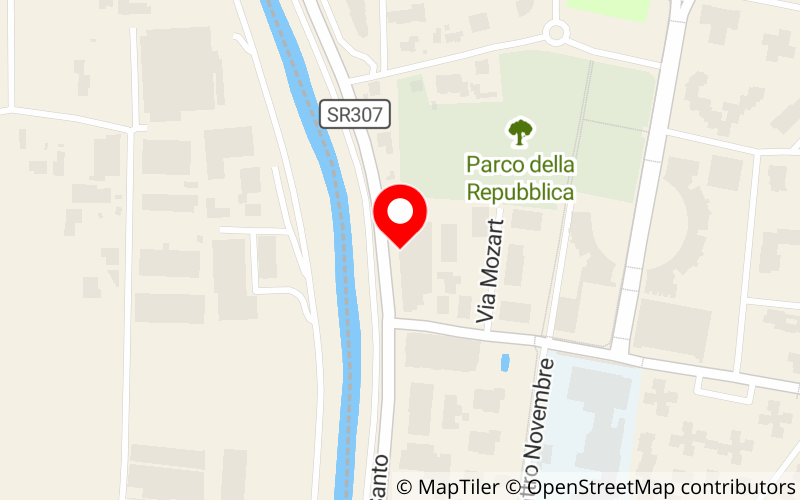 Mappa di Autofficina Trento