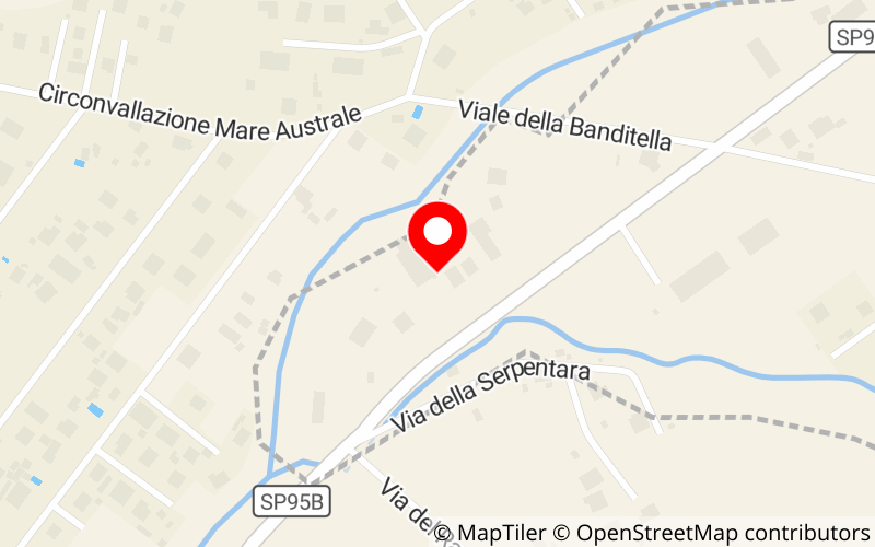 Mappa di Autocarrozzeria New Car Services di Chiossi Andrea