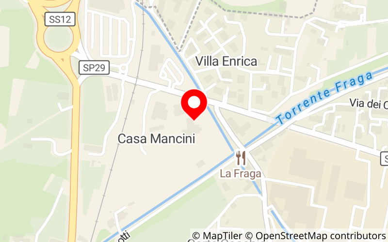 Mappa di Autocarrozzeria Ac Ciucci Srl